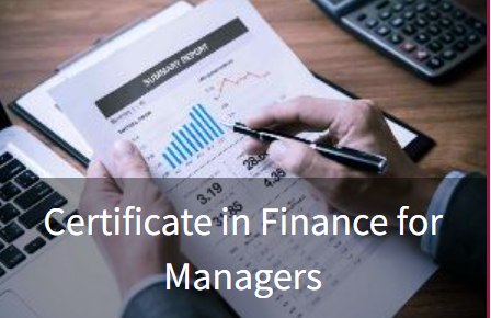 >Finance for Managers